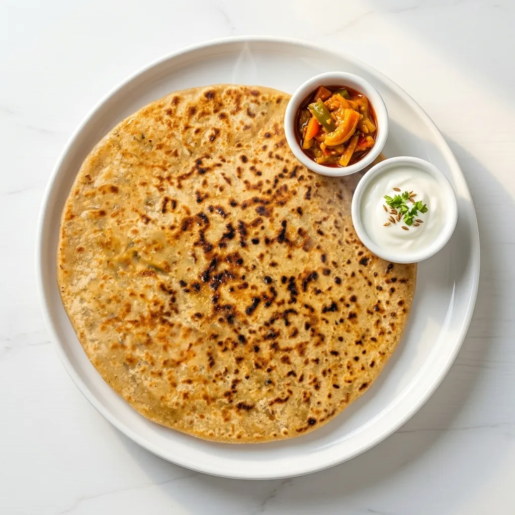 Fresh-made parathas at The Chai Hut Calgary